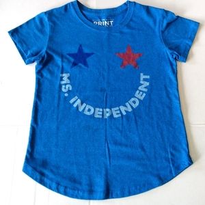 GIRL'S ROUND HEM BLOUSE SIZE 8